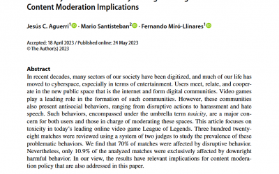 The Enemy Hates Best? Toxicity in League of Legends and Its Content Moderation Implications