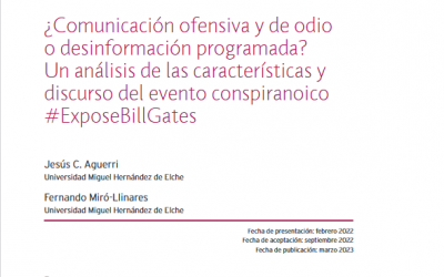 ¿Comunicación ofensiva y de odio o desinformación programada? Un análisis de las características y discurso del evento conspiranoico #ExposeBillGates